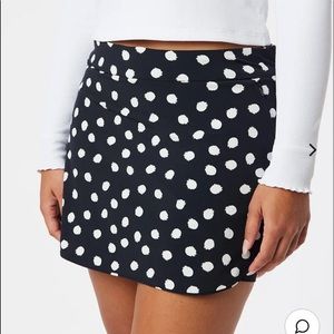 Outdoor Voices Polka Dot Tennis Skirt